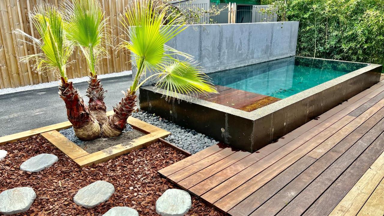 La Villa Canopee - Piscine Chauffee-Fibre-Clim-Jacuzzi Gujan-Mestras Eksteriør billede