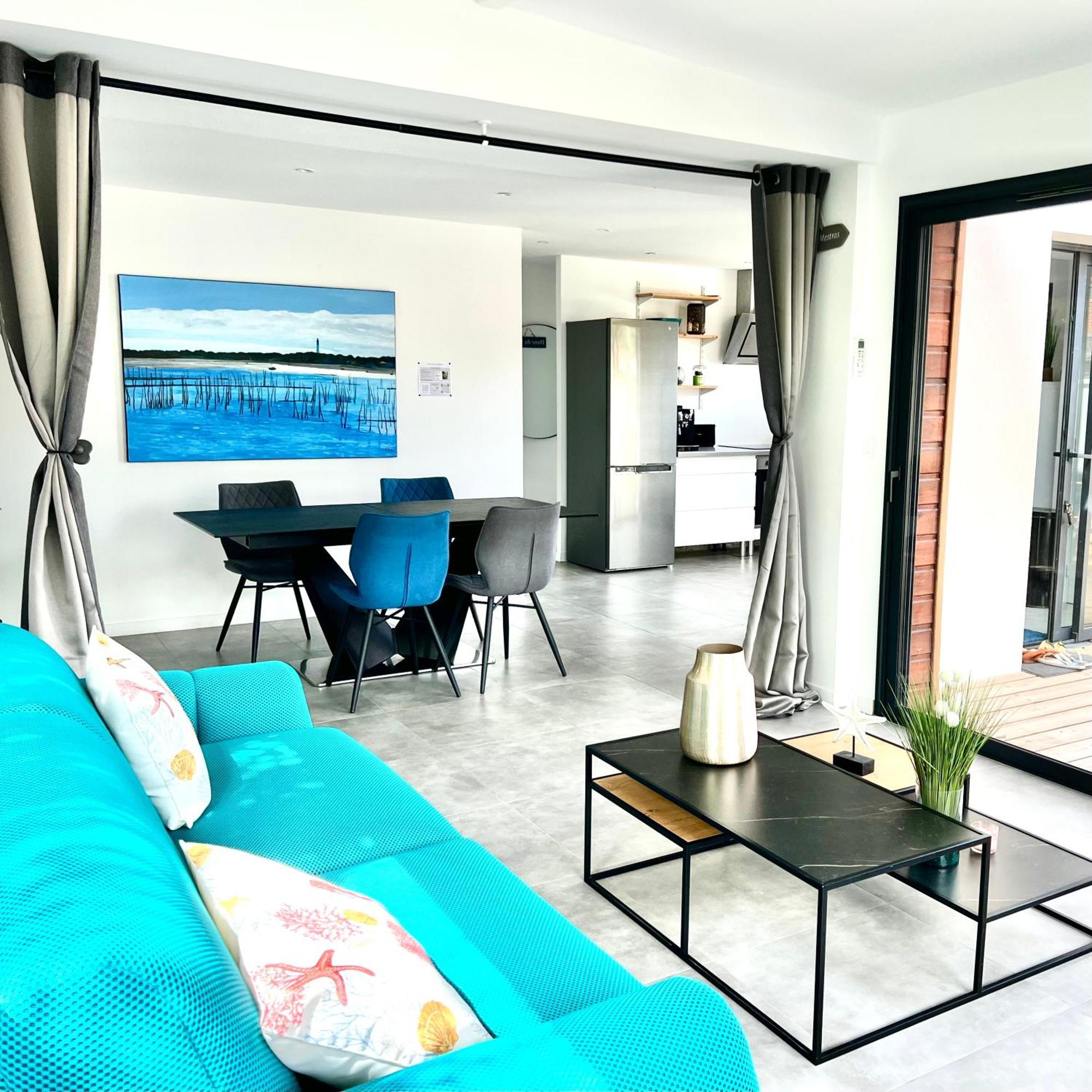 La Villa Canopee - Piscine Chauffee-Fibre-Clim-Jacuzzi Gujan-Mestras Eksteriør billede