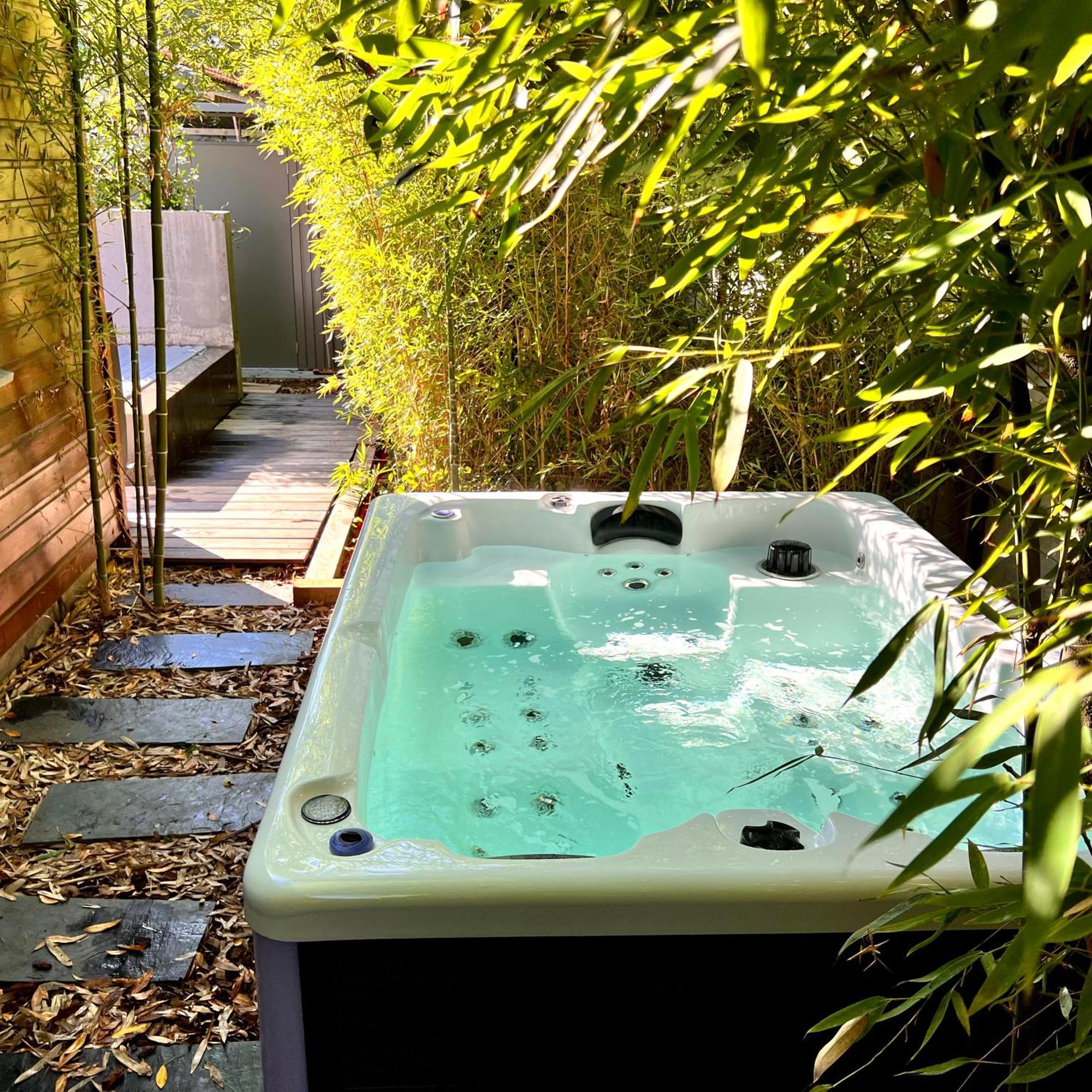 La Villa Canopee - Piscine Chauffee-Fibre-Clim-Jacuzzi Gujan-Mestras Eksteriør billede