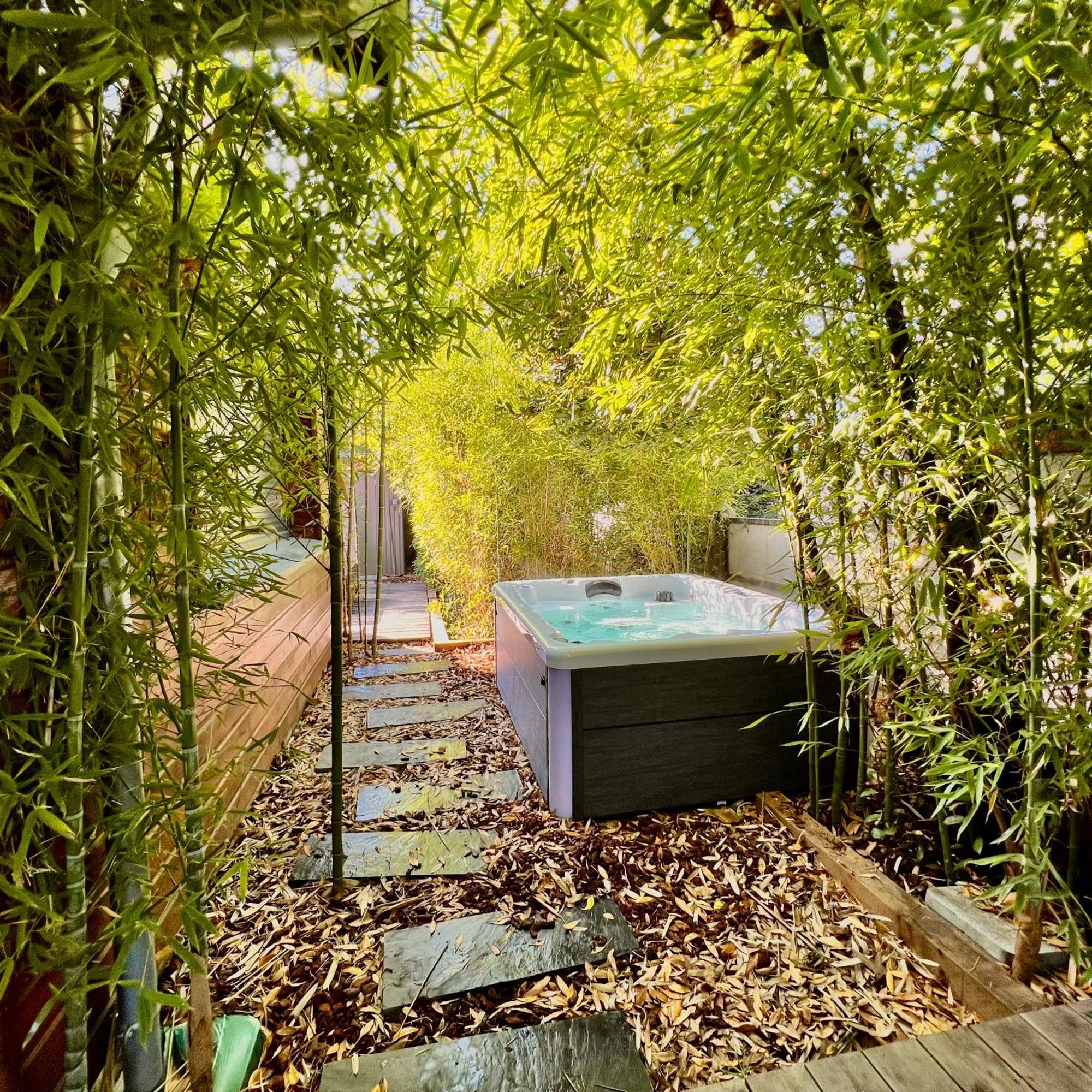 La Villa Canopee - Piscine Chauffee-Fibre-Clim-Jacuzzi Gujan-Mestras Eksteriør billede